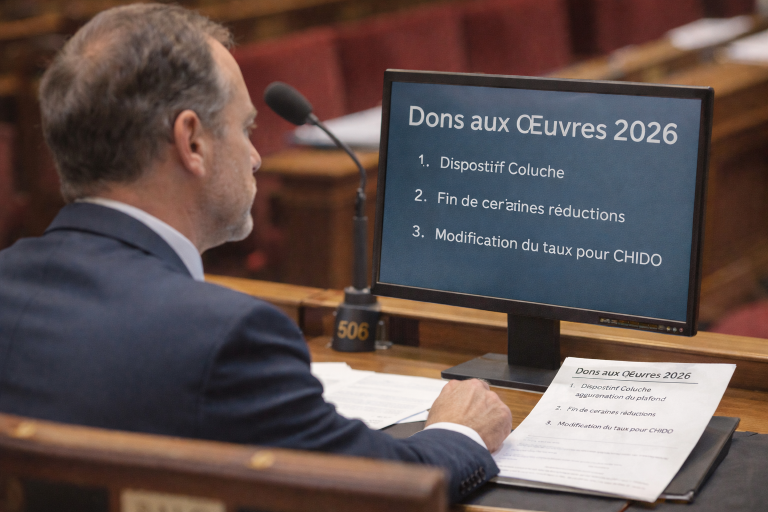 Les réductions d’impôt pour dons aux œuvres en 2026